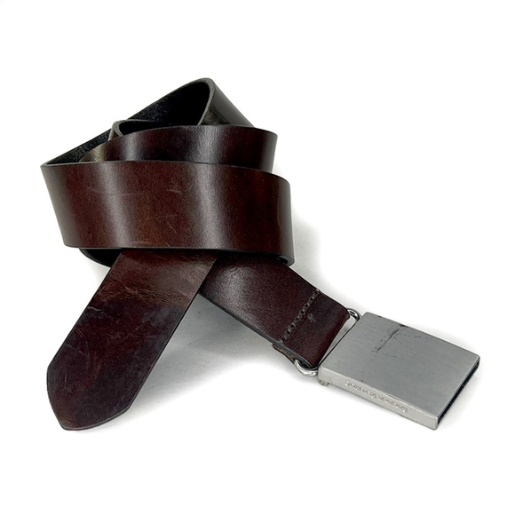 Banana Republic Other - Banana Republic Brown Vintage Belt with Sliding Silver Buckle